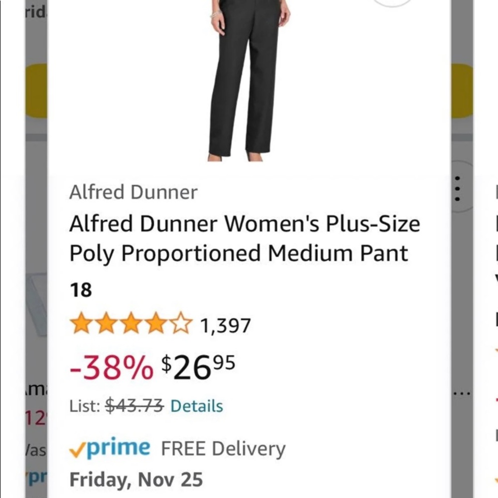 Dress pants. Brand new. Couldn’t return. My loss your gain.